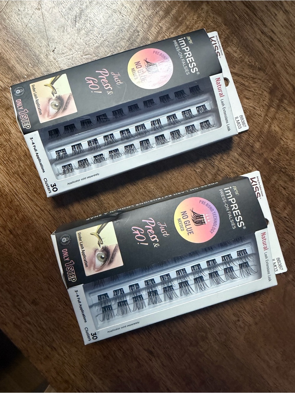 imPRESS Black Press-On Lash Clusters